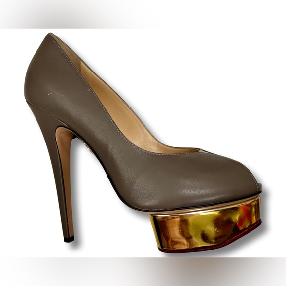 Charlotte Olympia “Daphne” Peep toe pump - Picture 1 of 8